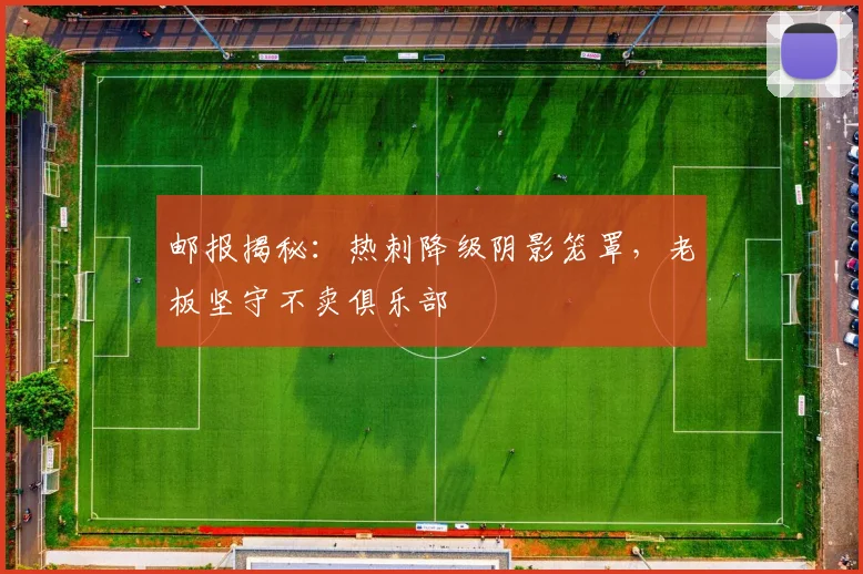 邮报揭秘:热刺降级阴影笼罩,老板坚守不卖俱乐部